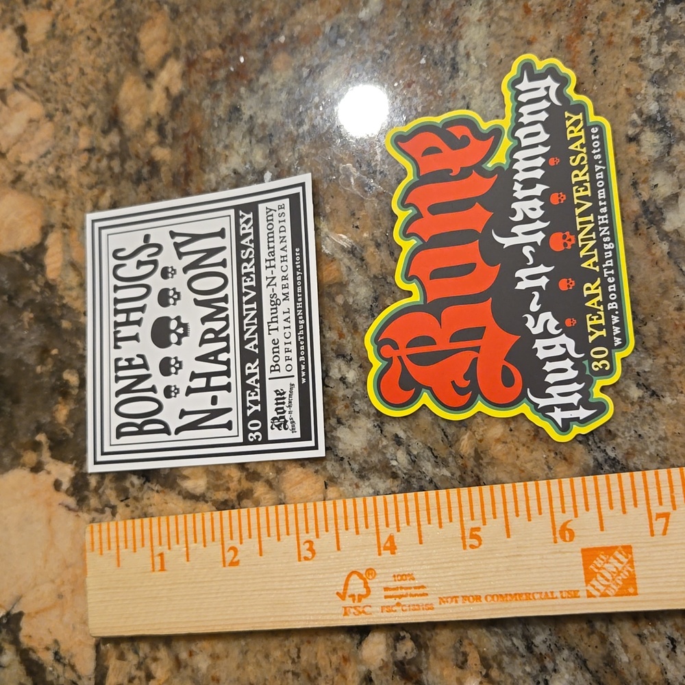 Bone Thugs & Harmony 30th Anniversary Stickers
